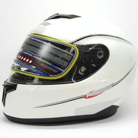 Capacete Taurus Vintage Solid Branco